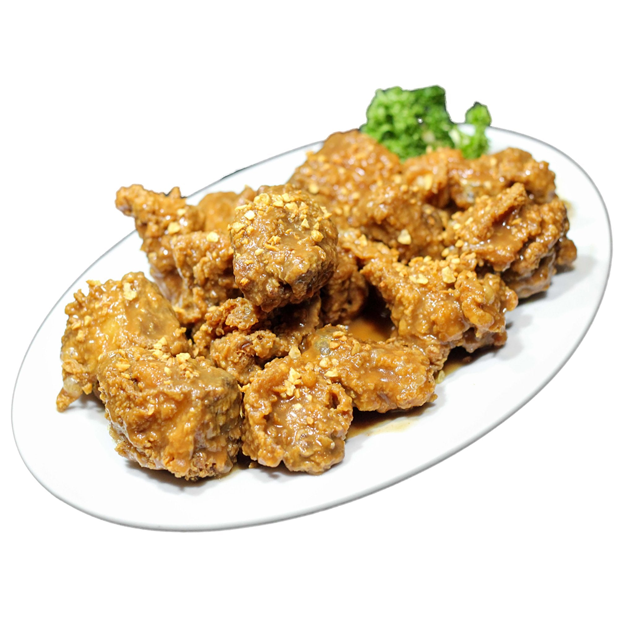 Fried Garlic Chicken Giligan's Restaurant