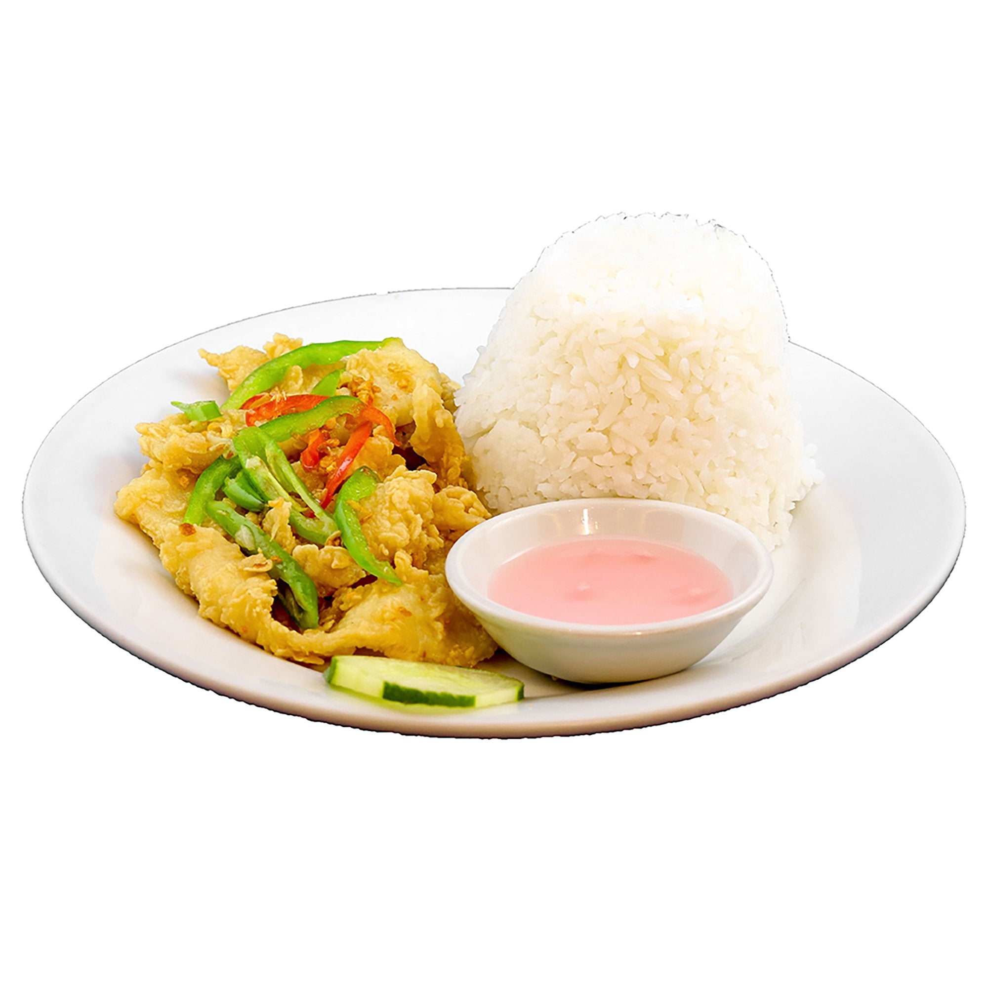 MP Salt & Pepper Squid with Rice Giligan's Restaurant