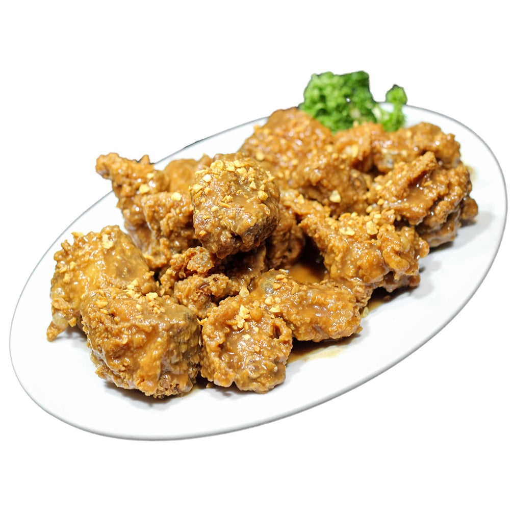 Fried Garlic Chicken Giligan's Restaurant