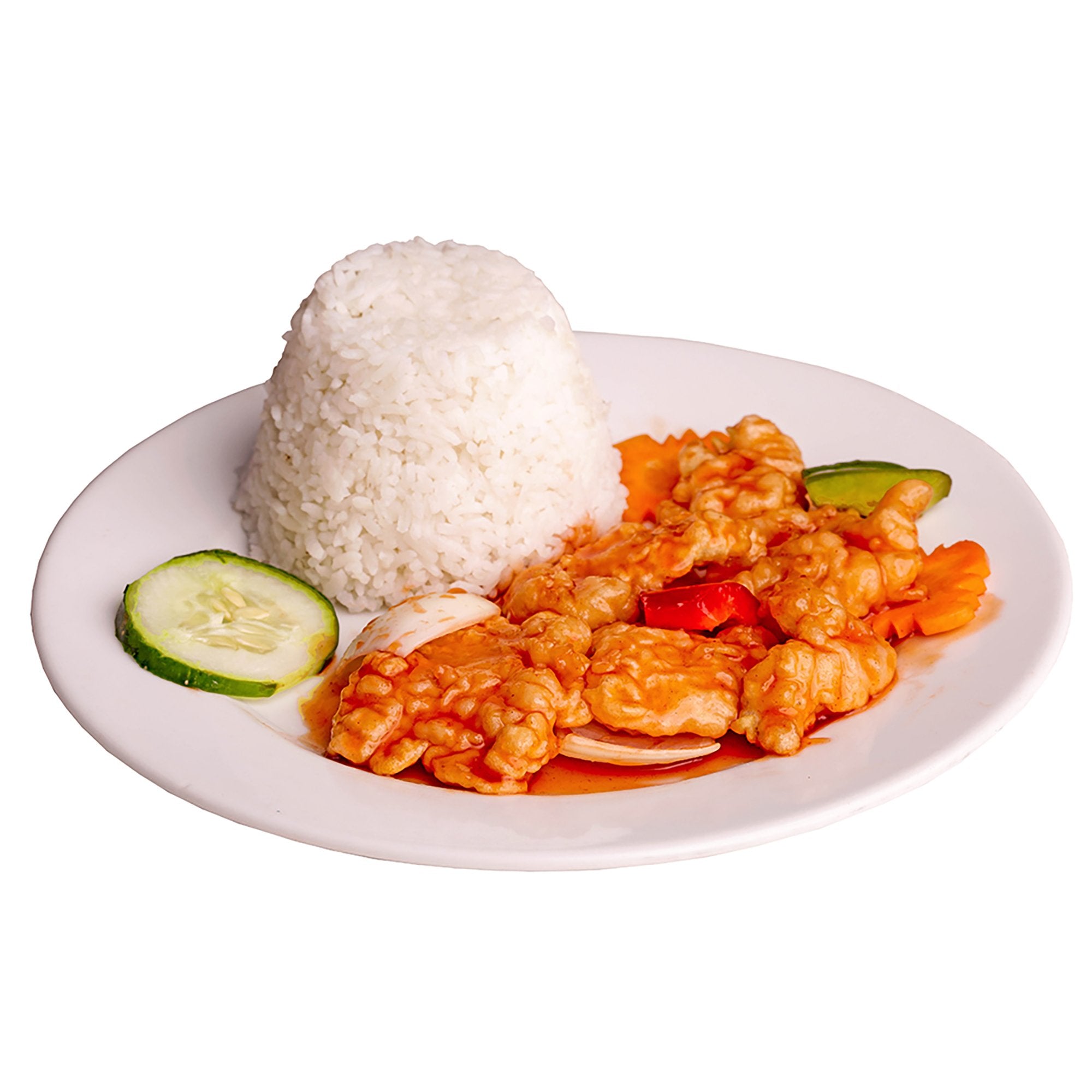SK Sweet & Sour Fish Fillet with Rice – Giligan's Restaurant